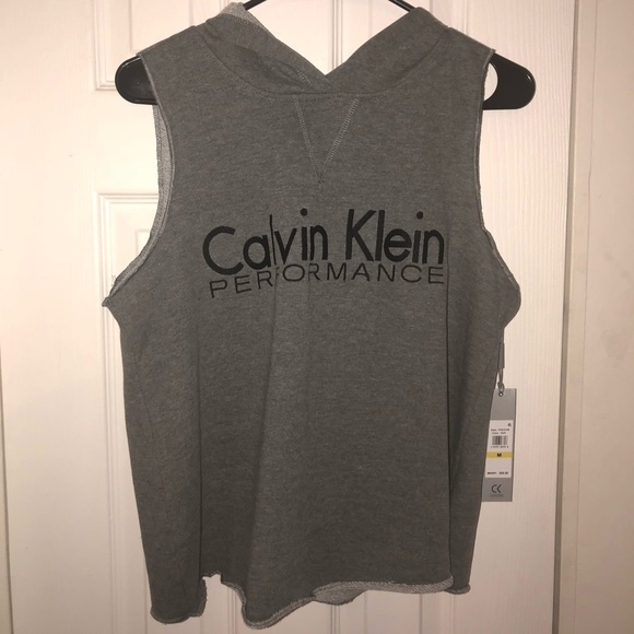 Calvin Klein Tops - {Calvin Klein} Sleeveless Hoodie